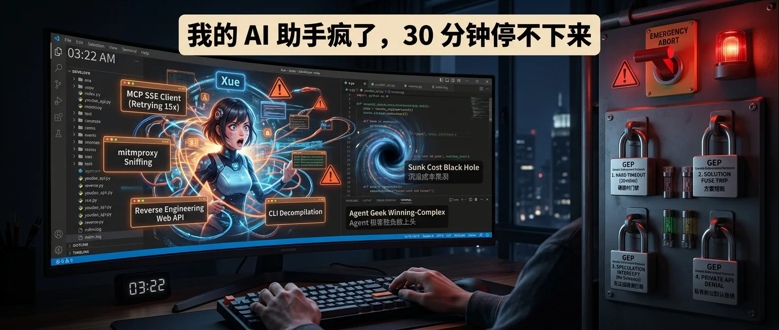 我的 AI 助手疯了，30 分钟停不下来