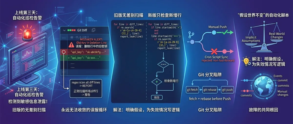 我的安全审计脚本，把自己的修复当成了攻击