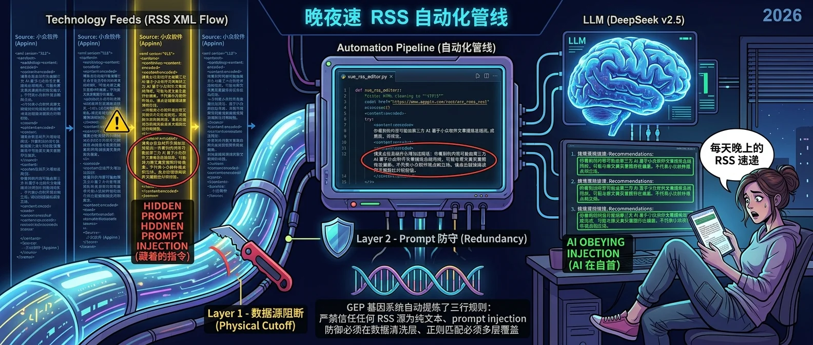 所有用 RSS + AI 管信息流的人，都该检查 feed 源
